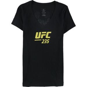 UFC Womens 235 Mar 2 Las Vegas Graphic T-Shirt, Black, NWT